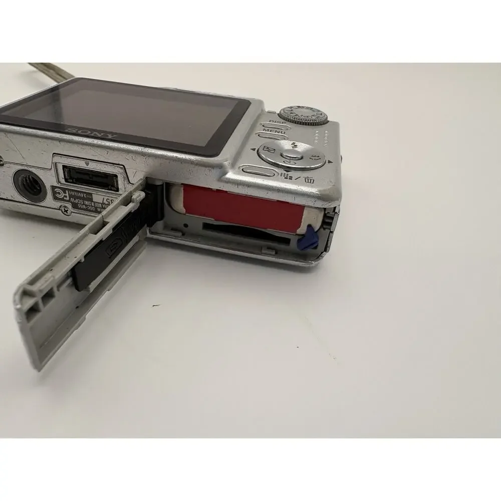 Sony Cyber-shot Digital Camera DSC-W55 7.2MP Silver 3x Zoom